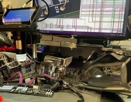 Naprawa instalacji elektrycznej motocykla CBR650R – diagnostyka lampy LED i elektroniki PGEN-MOTO Pruszków